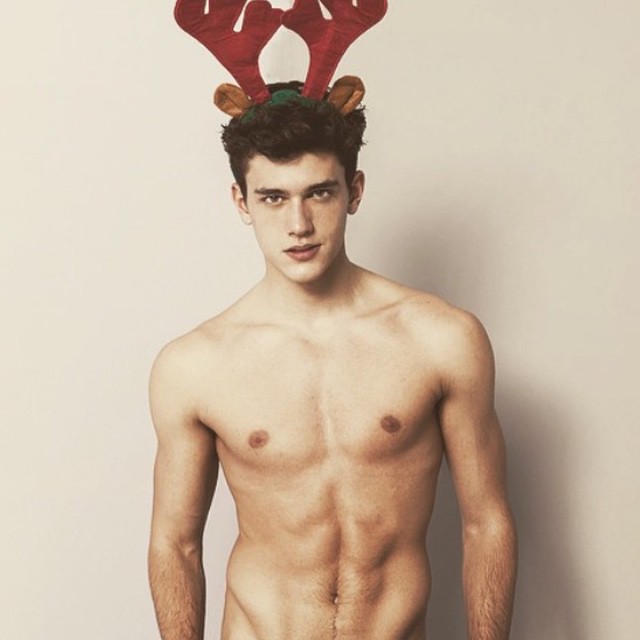 Xavier Serrano gets in the holiday spirit with photographer Ignacio Lozano