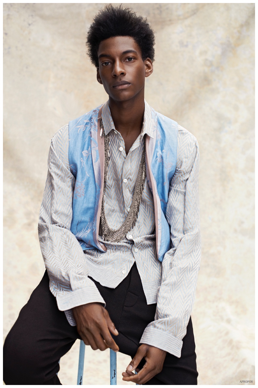 APROPOS The Journal Spring 2015 Mens Fashions Ty Ogunkoya Shoot 002