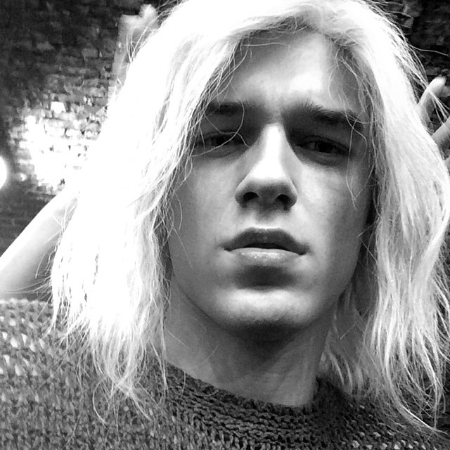 Adam sure knows how to turn heads. The model recently went blond for an editorial shoot that's on the horizon.