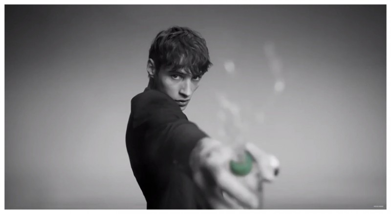 Adrien Sahores for HUGO Man fragrance campaign video.