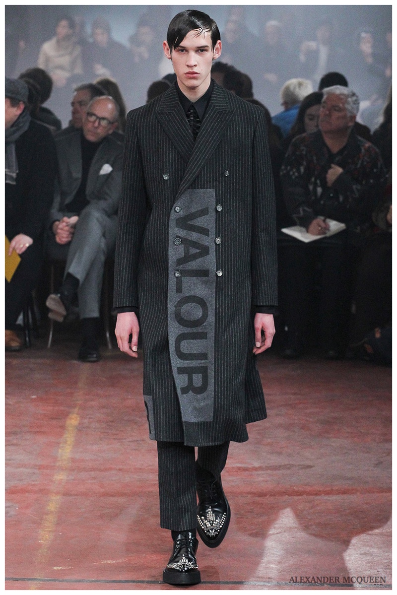 Alexander McQueen Fall Winter 2015 London Collections Men