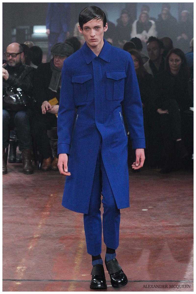 Alexander McQueen Fall Winter 2015 London Collections Men