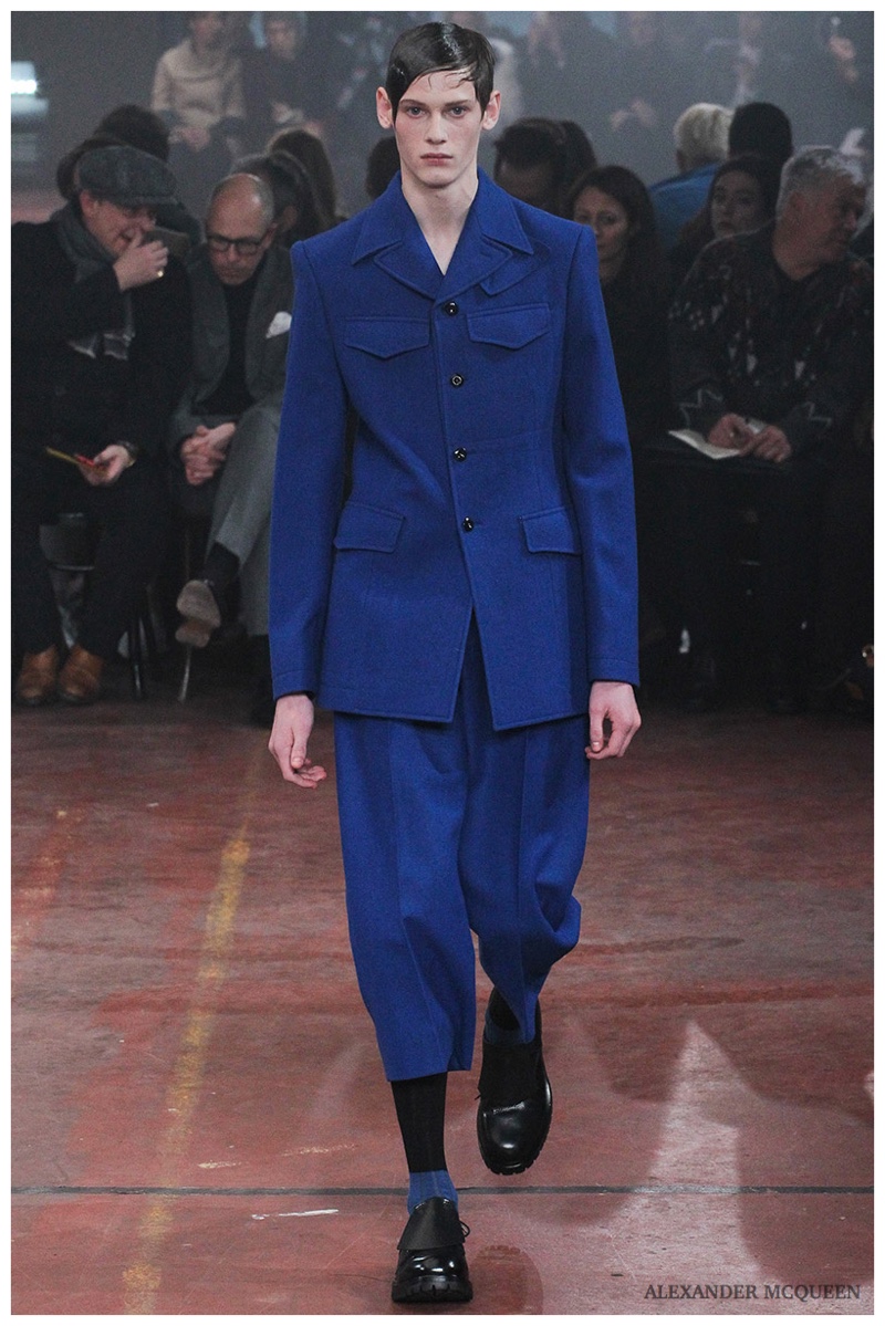 Alexander McQueen Fall Winter 2015 London Collections Men