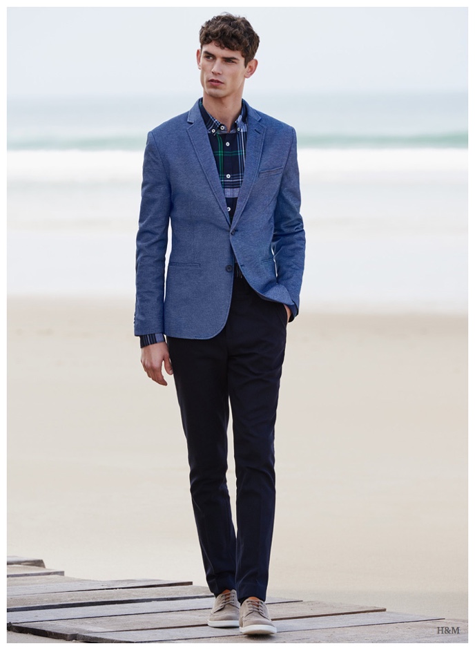 Arthur Gosse Hits the Boardwalk for H&M