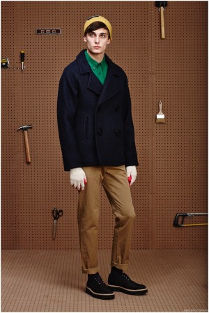 Band of Outsiders Fall Winter 2015 Menswear Collection Look Book 007