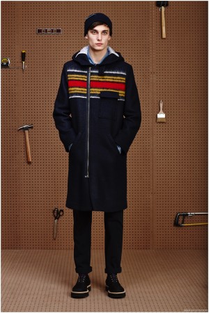 Band of Outsiders Fall Winter 2015 Menswear Collection Look Book 008