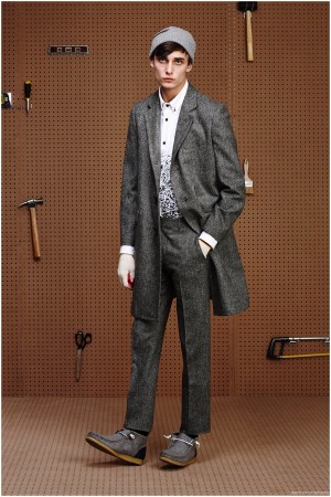 Band of Outsiders Fall Winter 2015 Menswear Collection Look Book 023