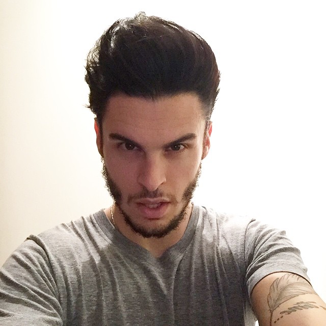 Baptiste Giabiconi snaps a selfie