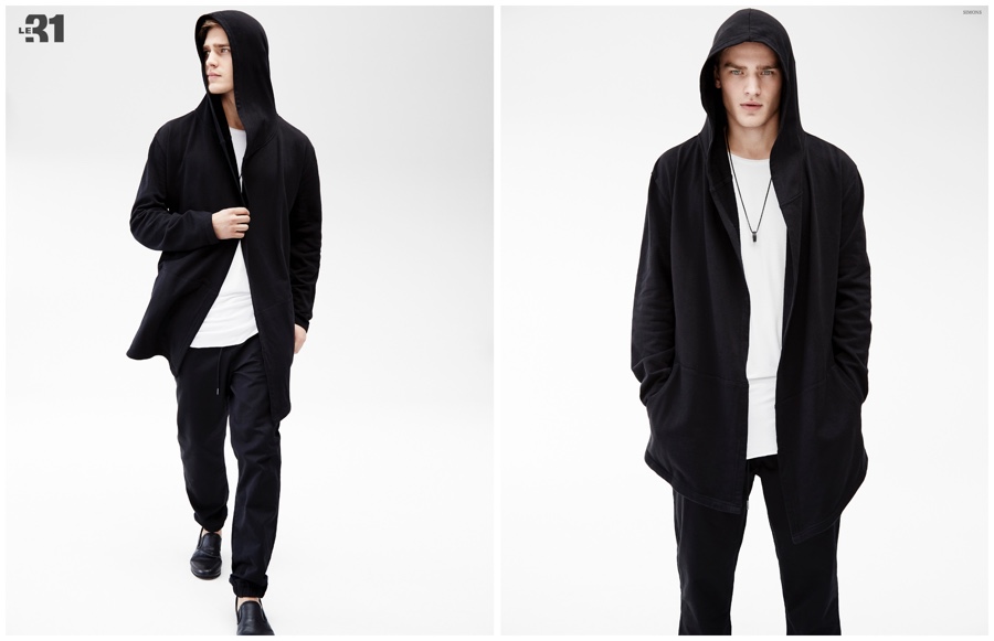 Bo Develius Rocks Stylish, Modern Men’s Basics for Simons