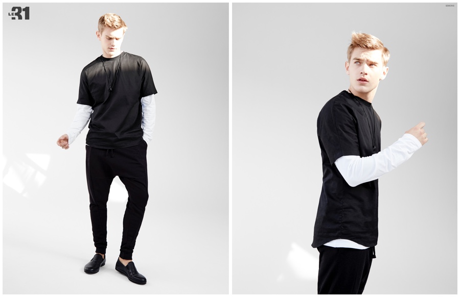 Bo Develius Rocks Stylish, Modern Men's Basics for Simons – The Fashionisto