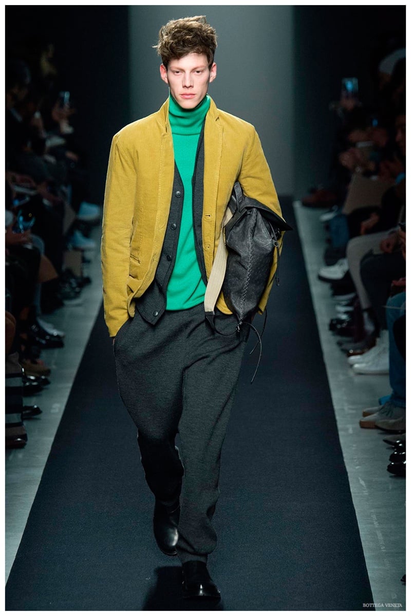 Bottega Veneta Men Fall Winter 2015 Collection Milan Fashion Week