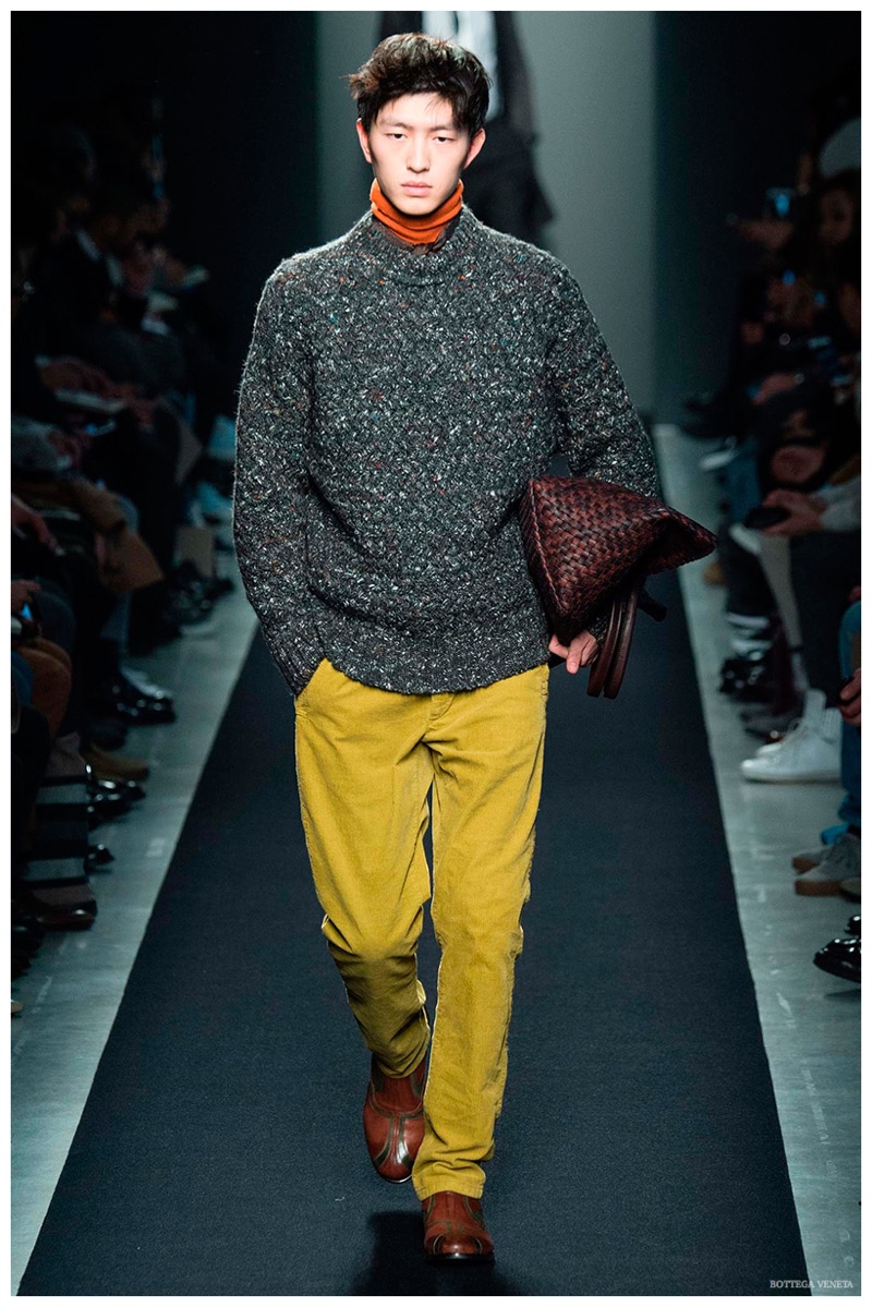 Bottega Veneta Men Fall Winter 2015 Collection Milan Fashion Week