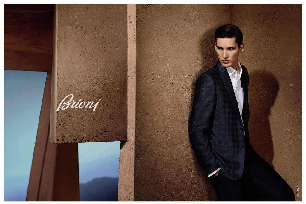 Brioni Spring Summer 2015 Men Campaign Dominik Bauer