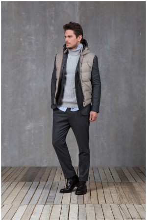 Brunello Cucinelli Fall Winter 2015 Menswear Collection Look Book 002