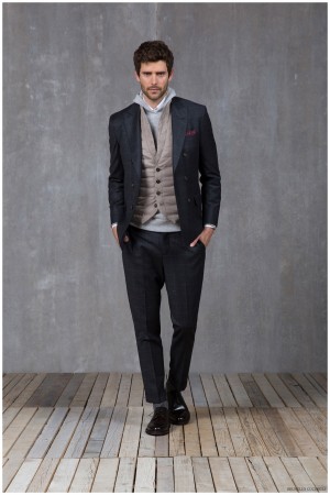 Brunello Cucinelli Fall Winter 2015 Menswear Collection Look Book 008