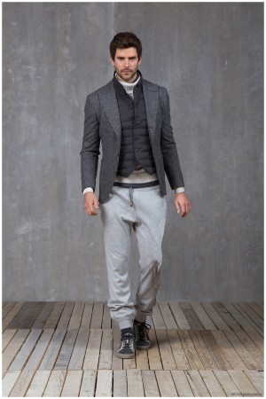 Brunello Cucinelli Fall Winter 2015 Menswear Collection Look Book 009