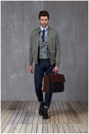 Brunello Cucinelli Fall Winter 2015 Menswear Collection Look Book 018