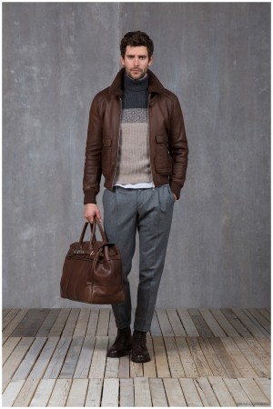 Brunello Cucinelli Fall Winter 2015 Menswear Collection Look Book 019