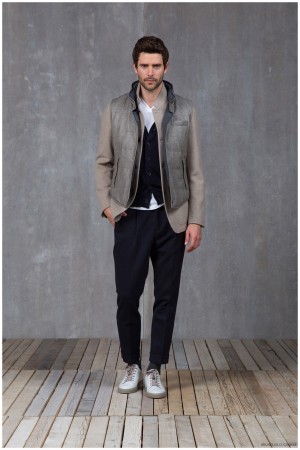 Brunello Cucinelli Fall Winter 2015 Menswear Collection Look Book 021