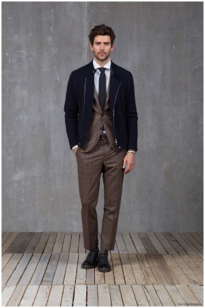 Brunello Cucinelli Fall Winter 2015 Menswear Collection Look Book 025