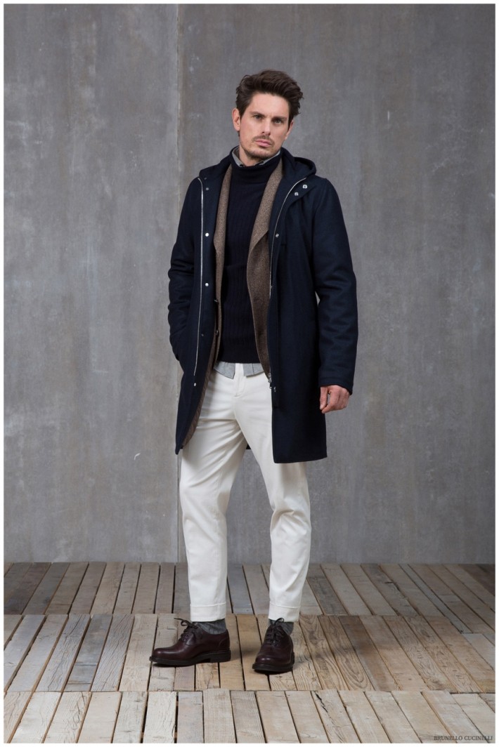 Brunello Cucinelli Perfectly Layers Down Pieces for Fall/Winter 2015 ...