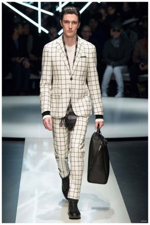 Canali Fall/Winter 2015 Menswear Collection Channels 50s Suiting Styles