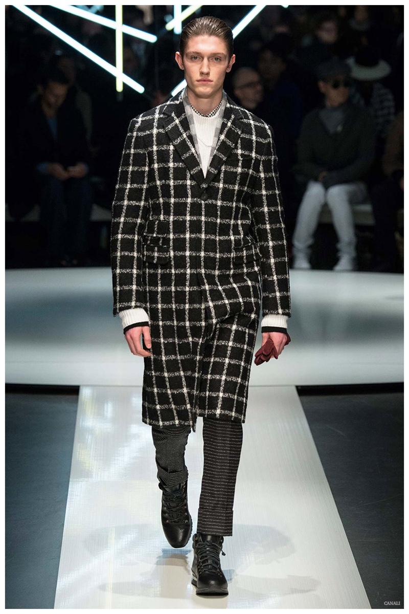 Canali Fall/Winter 2015 Menswear Collection Channels 50s Suiting Styles