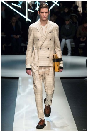 Canali Fall/Winter 2015 Menswear Collection Channels 50s Suiting Styles ...