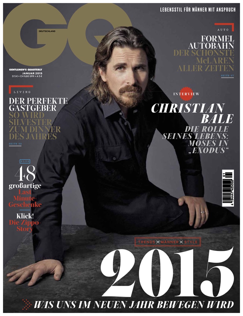 Christian Bale GQ Germany January 2015 Shoot 001