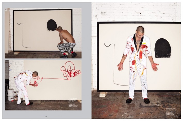 Artist Christian Rosa Stars in Colorful L’Officiel Hommes Shoot – The ...