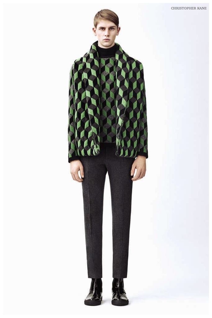 Christopher Kane Embraces Strong Colors & Patterns for Fall/Winter 2015 Menswear Collection