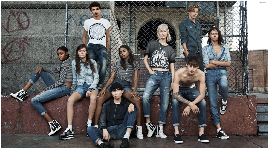 DKNY Jeans is Back to Basics for Spring/Summer 2015 Campaign
