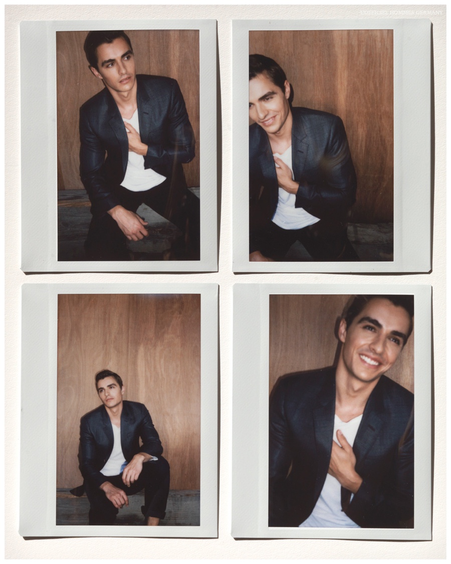 Dave Franco is Polaroid Happy for L'Officiel Hommes Germany Shoot