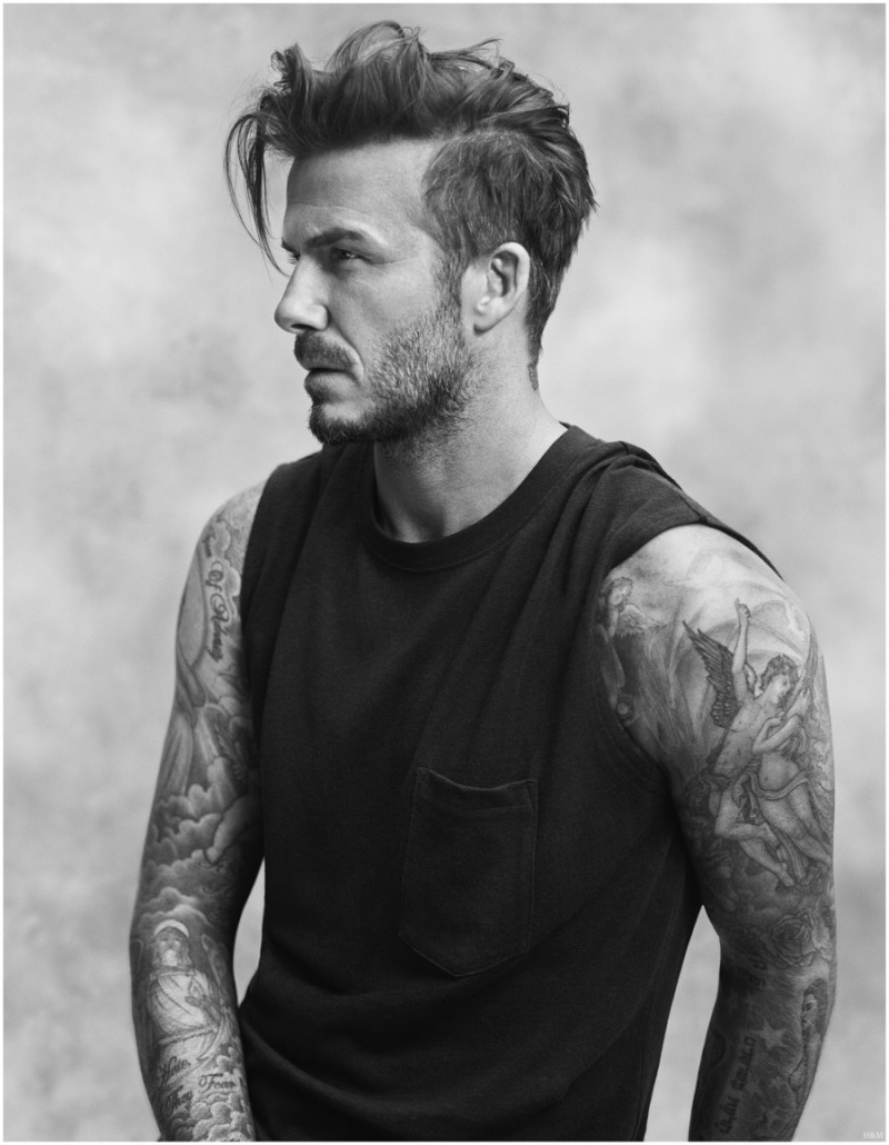 David Beckham appears in a spring 2015 campaign for his H&M Bodywear line.