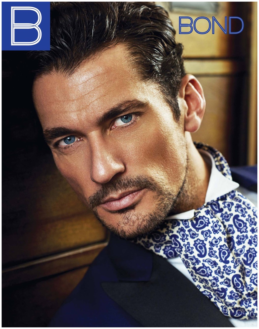 David Gandy Covers Bond Magazine in Sartorial Fashions