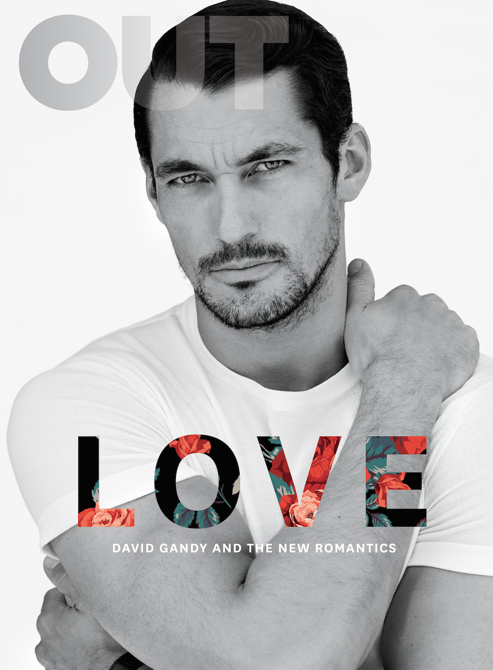David Gandy Covers OUT February 2015 Issue