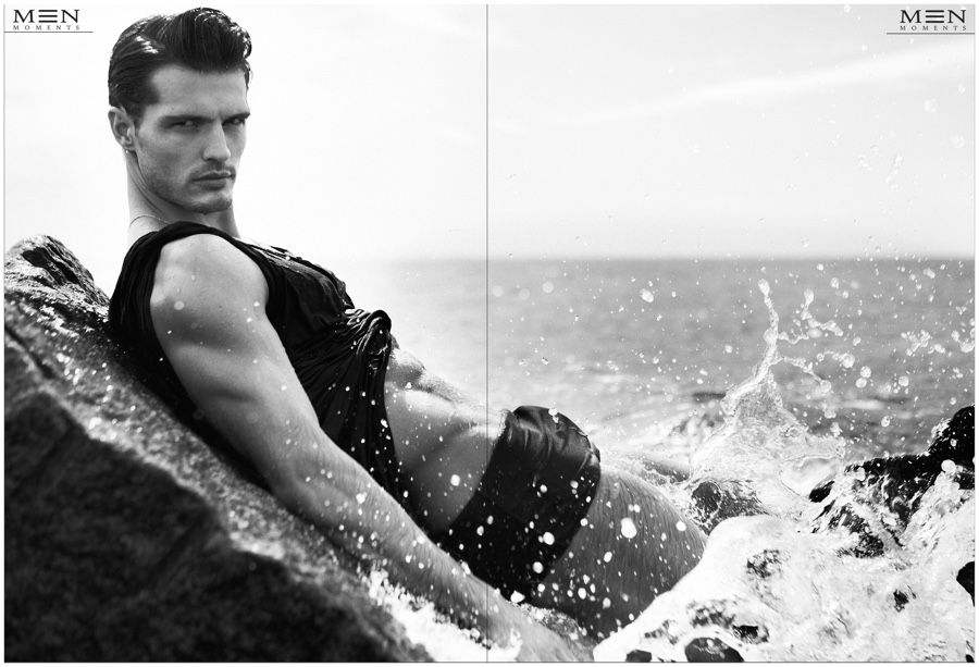 Diego Miguel Hits the Beach for Men Moments