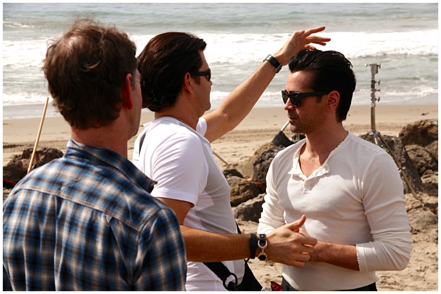 Dolce Gabbana Colin Farrell Shoot Behind the Scenes 007