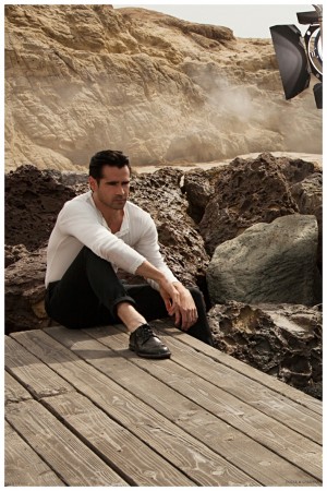 Dolce Gabbana Colin Farrell Shoot Behind the Scenes 013