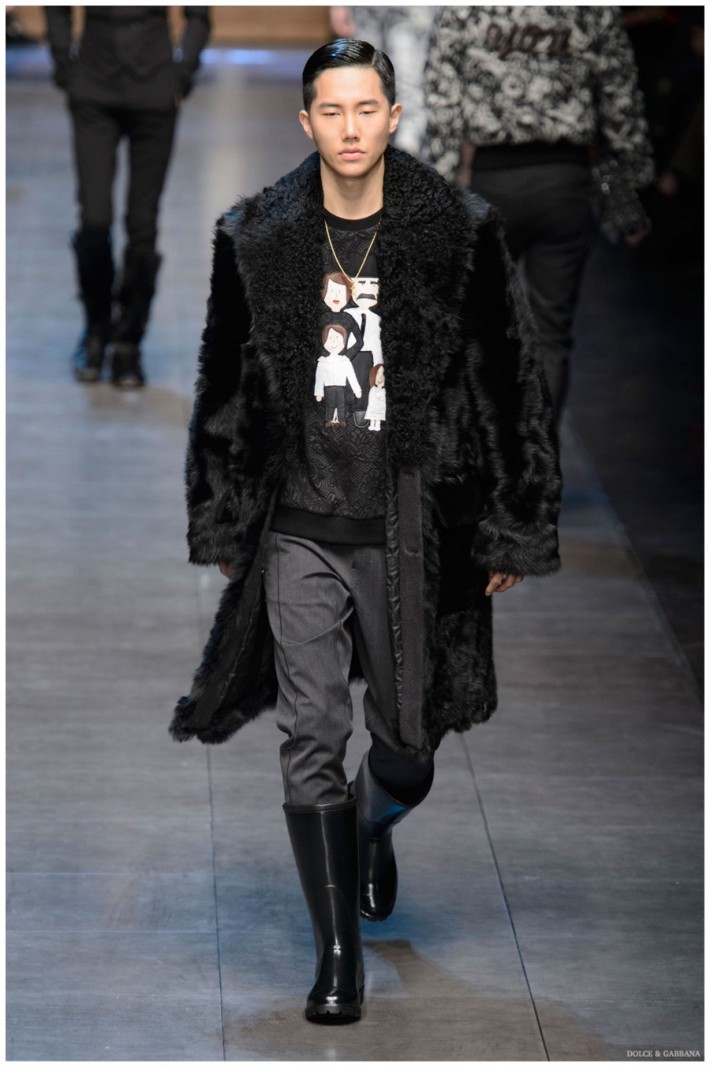 Dolce & Gabbana Fall/Winter 2015 Menswear Collection Celebrates Family ...