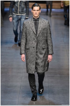 Dolce Gabbana Menswear Fall Winter 2015 Collection Milan Fashion Week 045