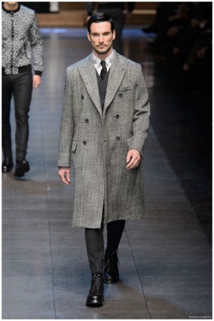 Dolce Gabbana Menswear Fall Winter 2015 Collection Milan Fashion Week 050