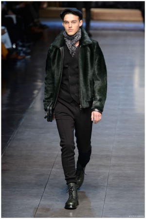 Dolce Gabbana Menswear Fall Winter 2015 Collection Milan Fashion Week 055