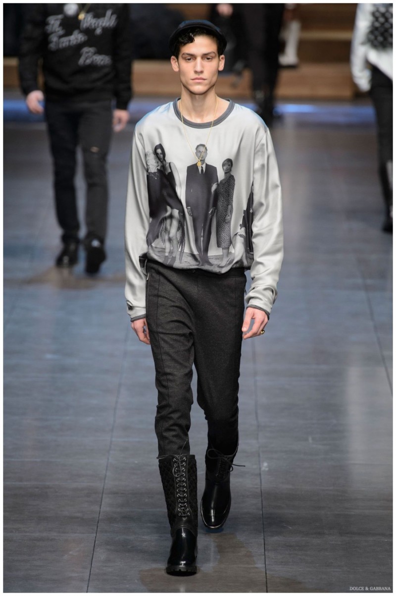 Dolce Gabbana Fall Winter 15 Menswear Collection Celebrates Family The Fashionisto