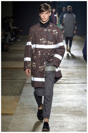 Dries Van Noten Fall/Winter 2015 Menswear Collection: Fireman Chic ...