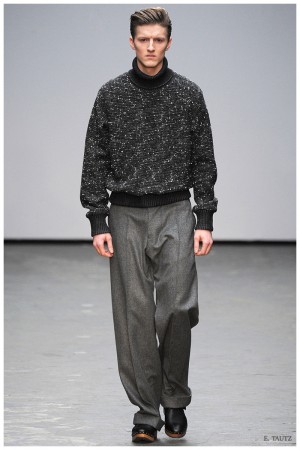 E. Tautz Fall/Winter 2015 Shades of Gray + Soft Tailoring | London ...