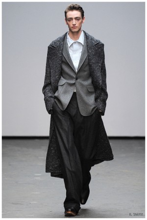 E. Tautz Fall/Winter 2015 Shades of Gray + Soft Tailoring | London ...