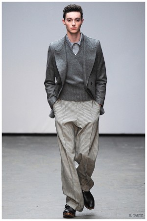 E. Tautz Fall/Winter 2015 Shades of Gray + Soft Tailoring | London ...