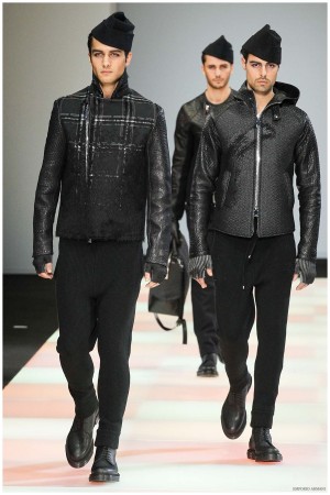 Emporio Armani Menswear Fall Winter 2015 Collection Milan Fashion Week 022