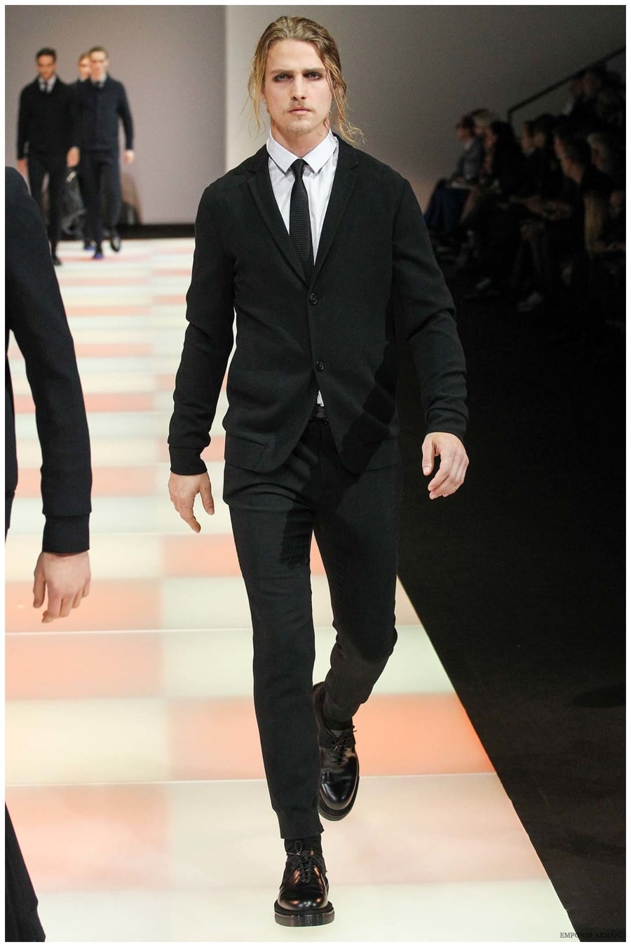 Emporio Armani Menswear Fall Winter 2015 Collection Milan Fashion Week